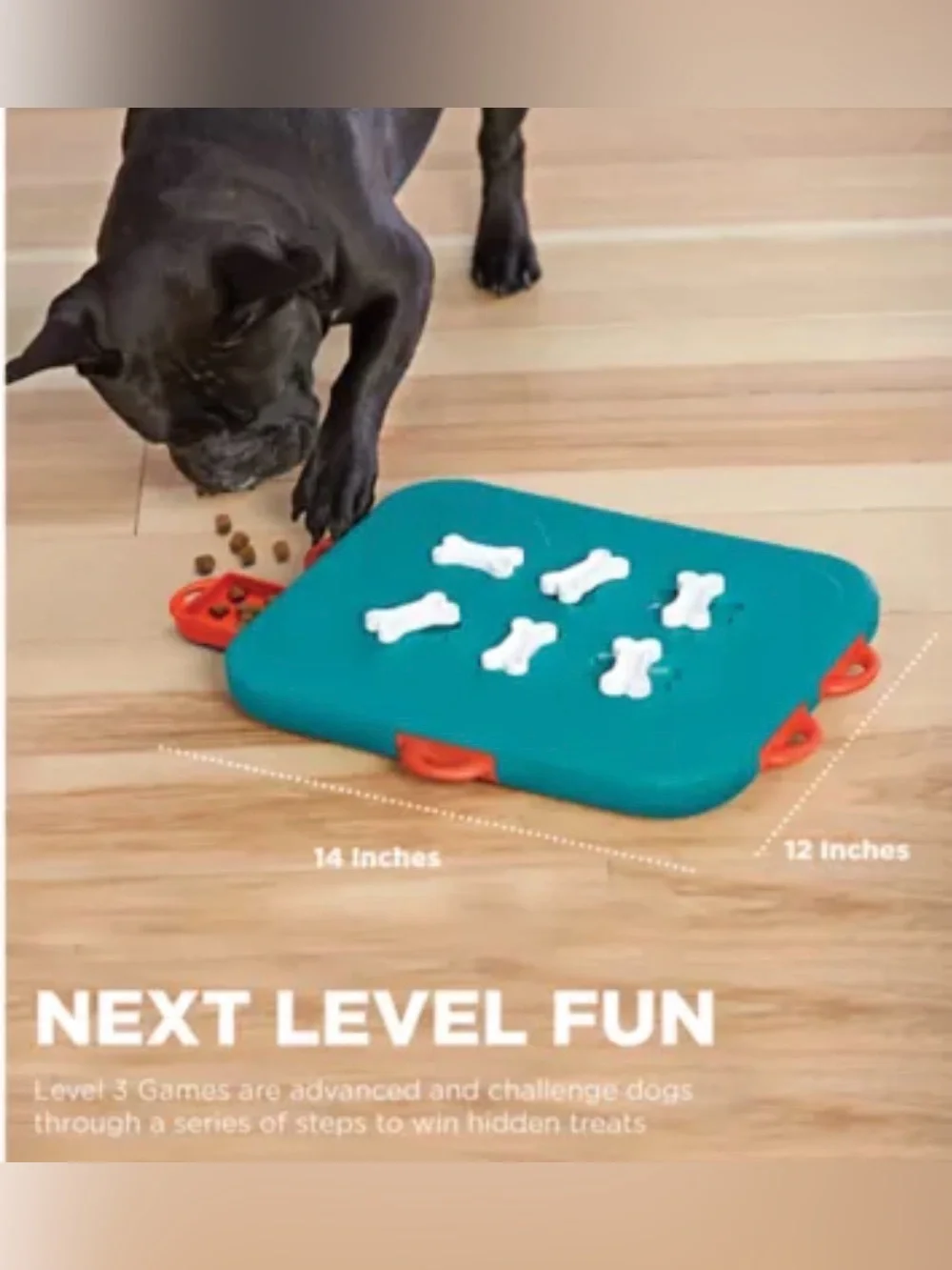 Nina Ottosson Outward Hound Dog Casino Interactive Treat Puzzle Dog Toy